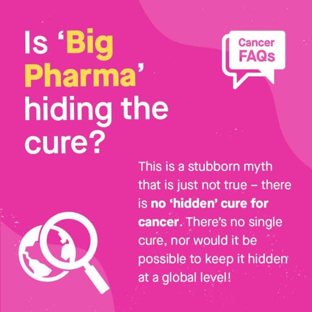 Is big pharma hiding the cancer cure?