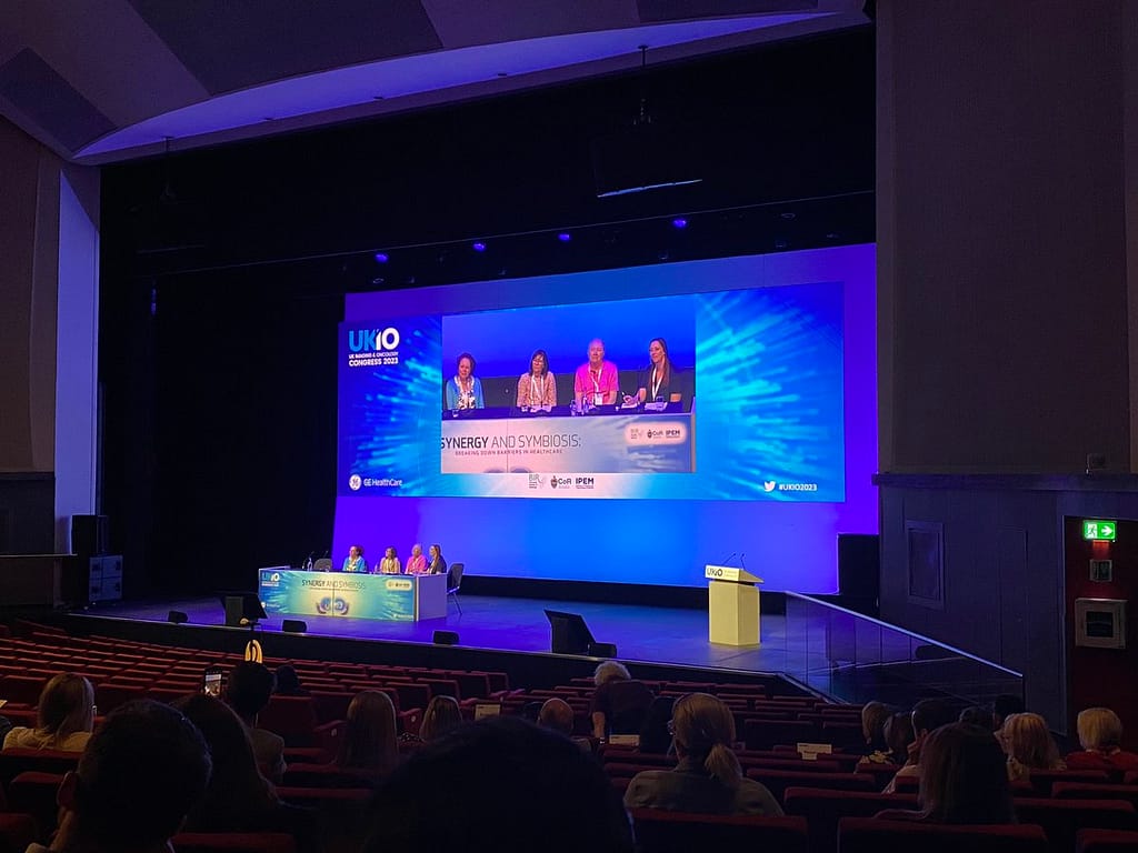 Speakers panel at UKIO2023