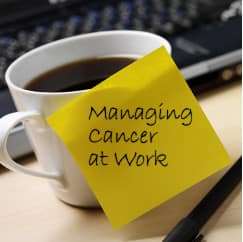 Work and cancer Jeremy