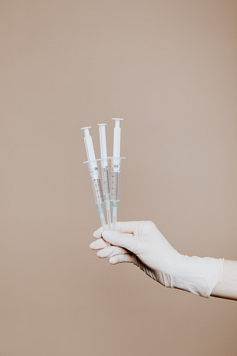 3 syringes
