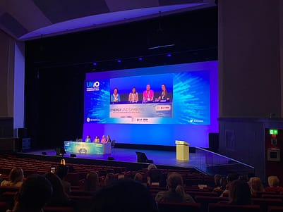Speakers panel at UKIO2023