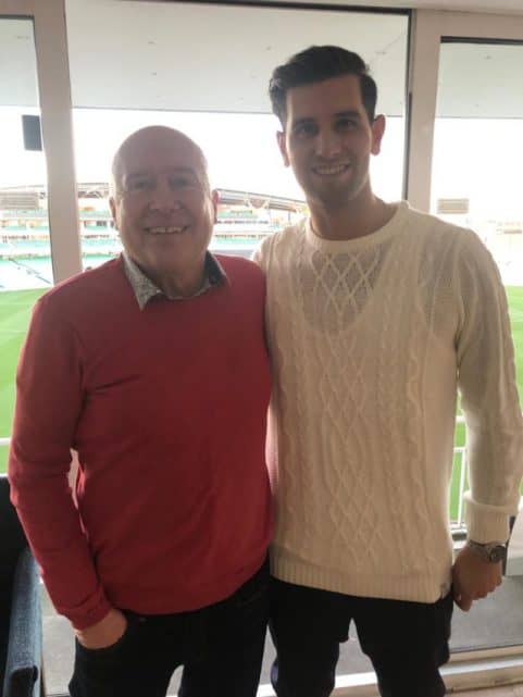 Delighted to Meet Jade Dernbach, Surrey and England cricketer who has chosen SimPal as his testimonial charity of the year 2019