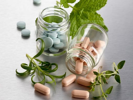Homeopathic medicine and herbs 