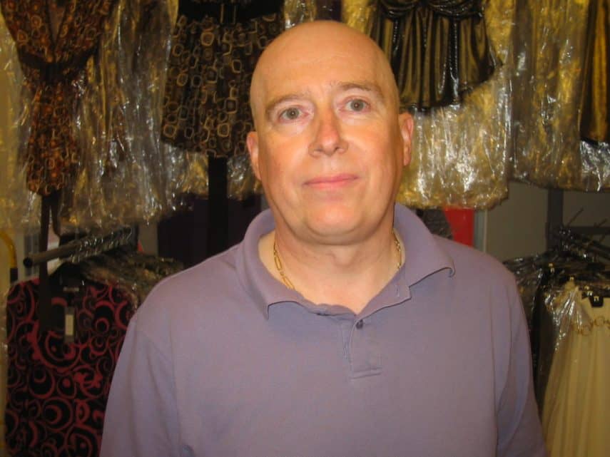 Chris in 2007 on break from chemo