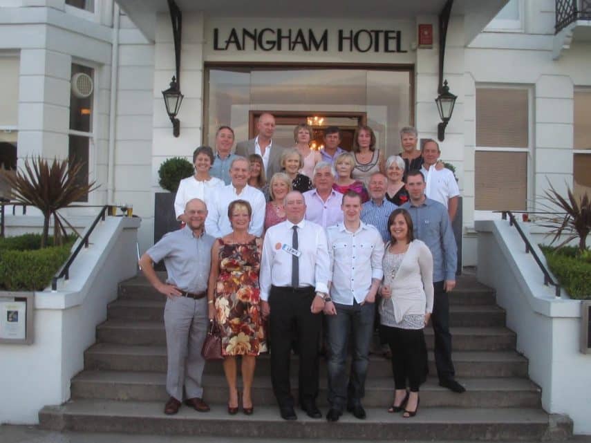 My 55th birthday at The Langham Hotel Eastbourne